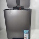 Kosz na śmieci metal Brabantia 60l szary