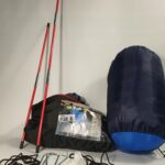 NAMIOT High Peak Minilite niebiesko szary 10157 + ŚPIWÓR 190 cm OKAZJA!