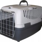 Transporter Stefanplast 31 cm x 48 cm x 32 cm szary