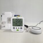 Zegar stołowy TFA-Dostmann biały, Zielony 11cm