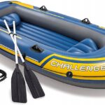 Ponton challenger 3 Intex 68370 pompka + 2 wiosła