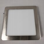 Plafon kwadratowy Eglo 16,6 x 16,6 cm szary