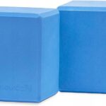 Zestaw 2 bloczków do jogi ProSource o dużej gęstości 10,2 x 15,2 x 22,9 cm