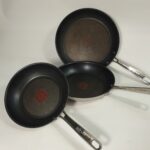 Zestaw patelni Tefal Jamie Oliver stal nierdzewna 3 el. używane