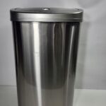 Kosz na śmieci stal nierdzewna Amazon 50l srebrny