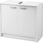 Biała szafka SMASH pod umywalę 63 X 55 X 29 CM rozkompletowana