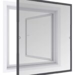 Moskitiera do okna 130 cm x 150 czarna