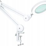 LAMPA POWIEKSZAJACA LED, BEYAMZ 5X POWIEKSZENIE,3 TRYBY KOLORÓW